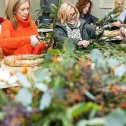 Christmas wreath Workshop at Beckenham Place Mansion