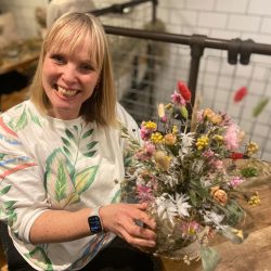 Dried flower workshop in Beckenham by Just So Flowers