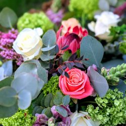 Mother's Day hand-tied bouquet of flowers by Just So Flowers of Beckenham